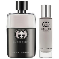 Produktbild för Giftset Gucci Guilty Pour Homme Edt 50ml + Edt 15ml
