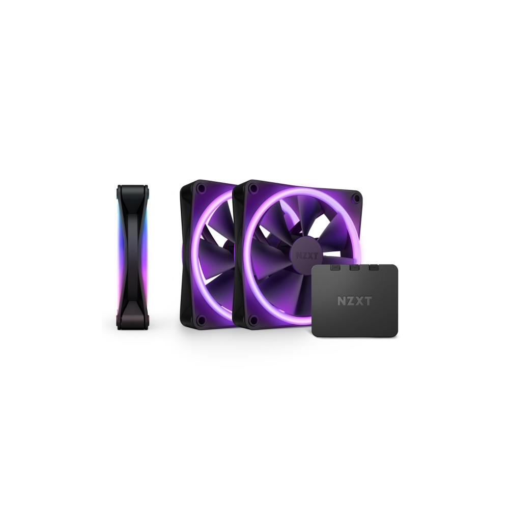 Produktbild för NZXT F Series F120 RGB DUO Triple Pack - lådfläkt