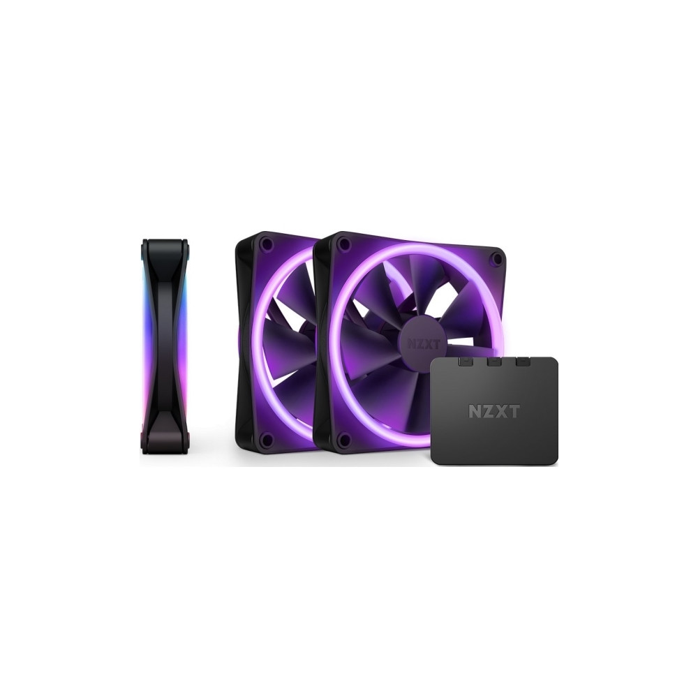 Produktbild för NZXT F Series F120 RGB DUO Triple Pack - lådfläkt