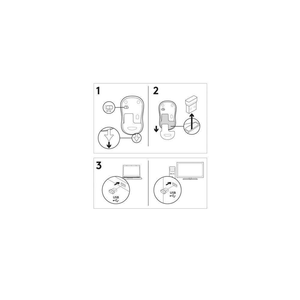 Produktbild för Logitech M185