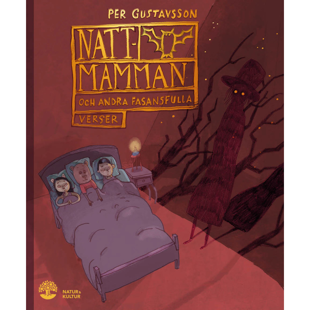 Produktbild för Nattmamman och andra fasansfulla verser (inbunden)