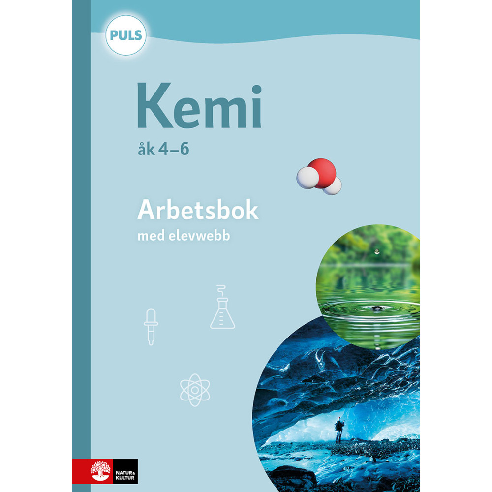Produktbild för PULS Kemi 4-6 Arbetsbok med elevwebb, fjärde upplagan (häftad)