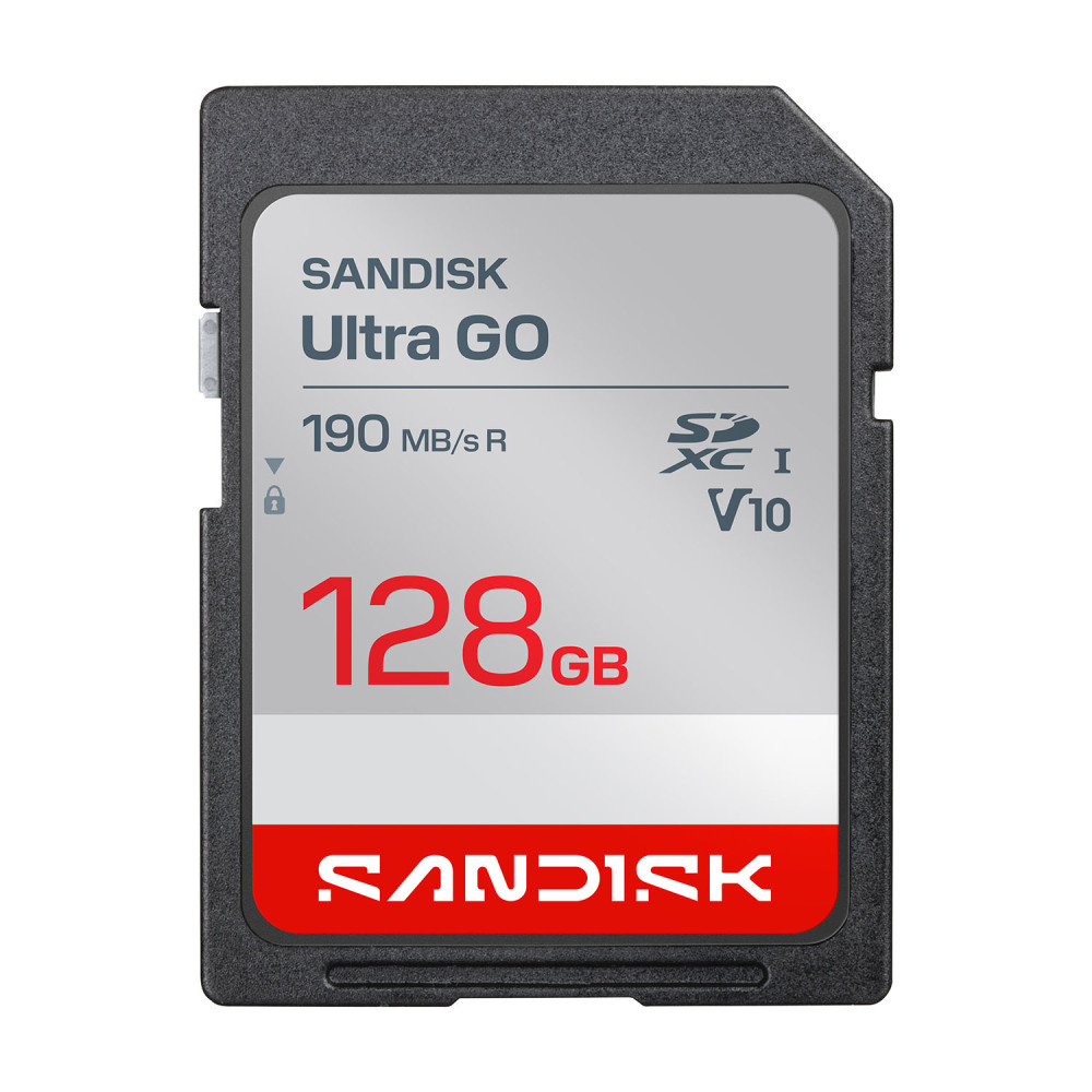 Produktbild för SD Ultra GO 128GB 190MB/s C10 U1 UHS