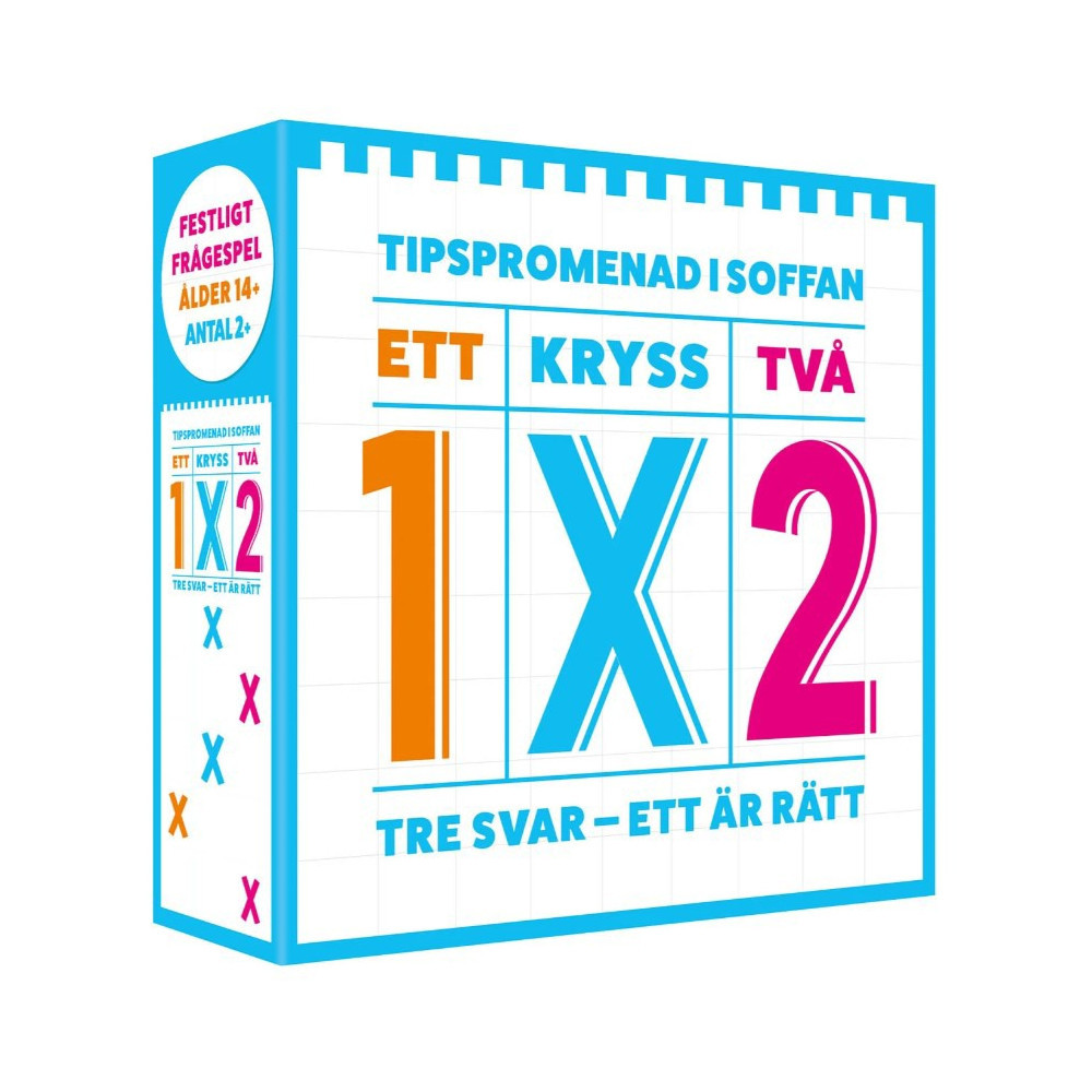 Produktbild för 1X2 - Tipspromenad i soffan (Skadad)