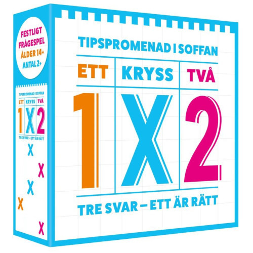 Kylskåpspoesi 1X2 - Tipspromenad i soffan (Skadad)