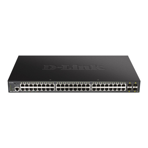 D-Link D-Link DGS 1250-52XMP - switch - 52 portar - smart - rackmonterbar