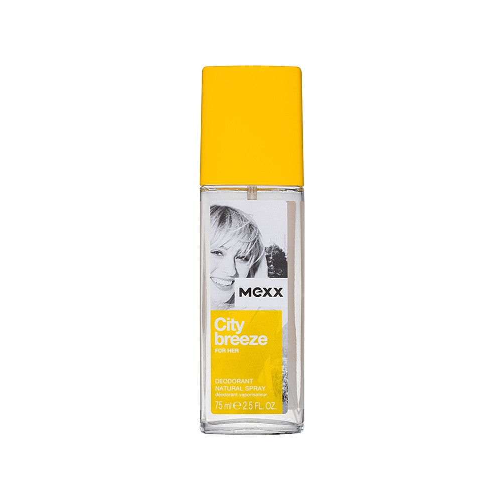 Produktbild för Mexx City Breeze For Her deodorant with spray for women 75 ml