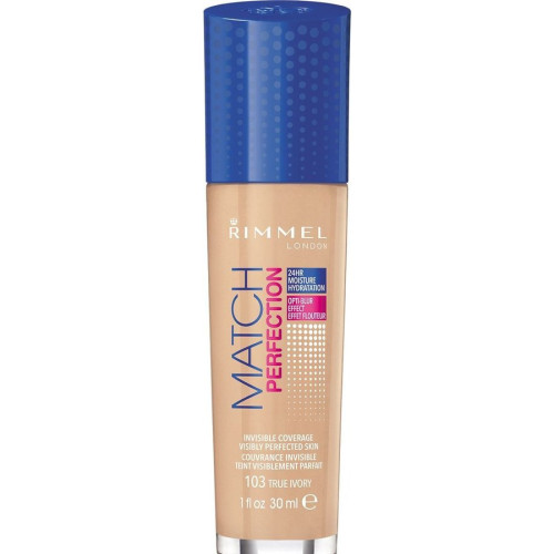 Rimmel Rimmel Match Perfection makeup 30 ml 103 True Ivory