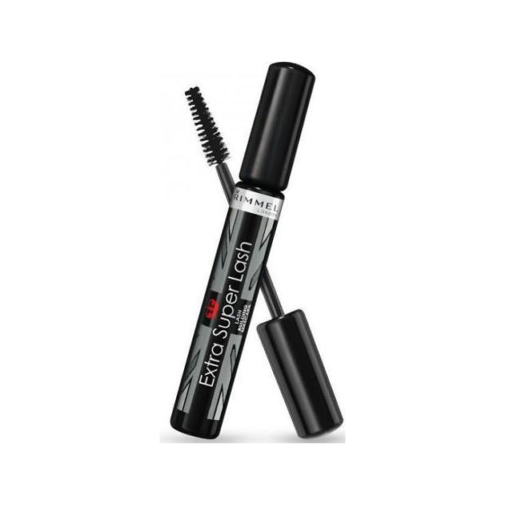 Produktbild för Rimmel Mascara Extra Super Lash lengthening mascara 8 ml 101 Black