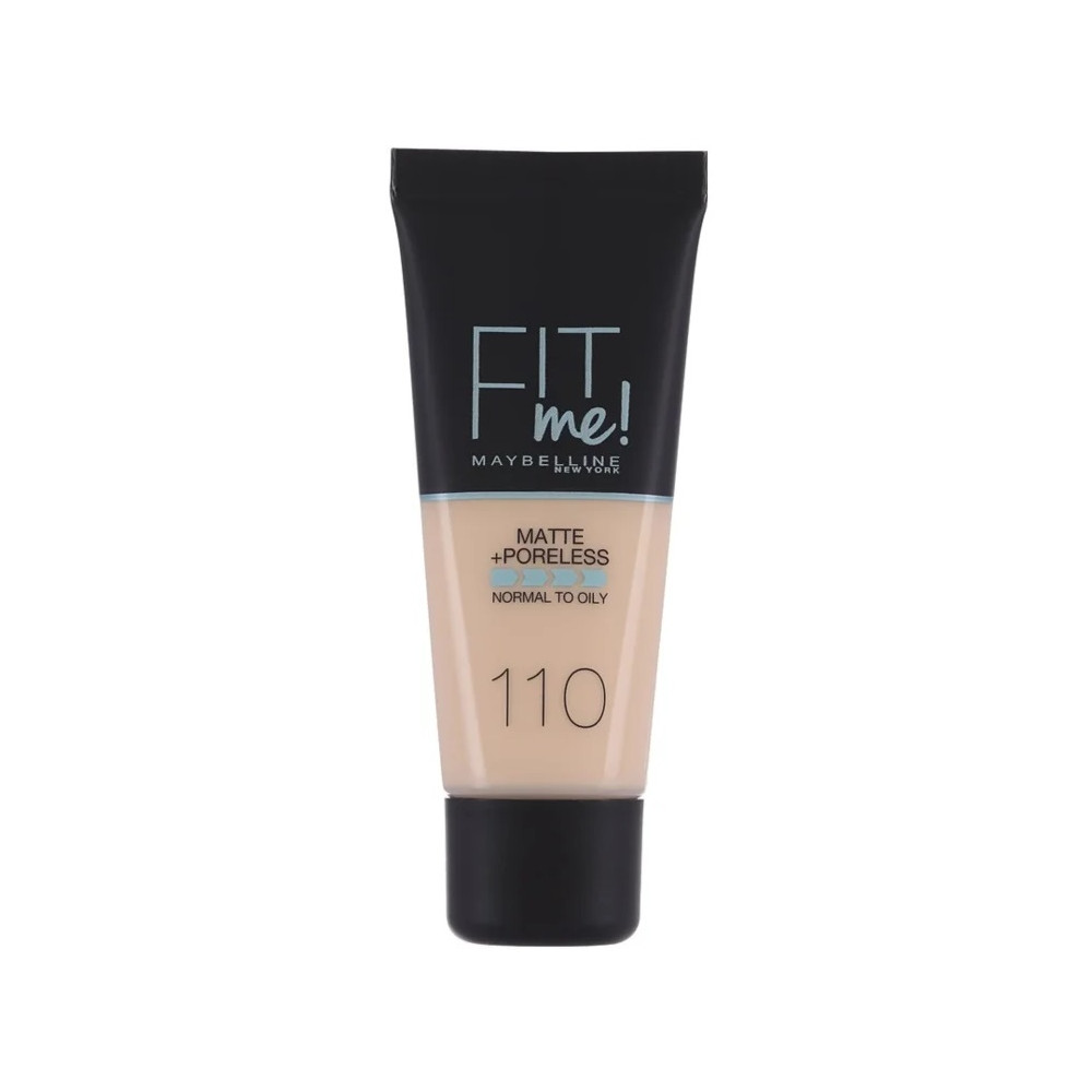 Produktbild för Maybelline Fit Me! matte makeup for normal and oily skin 30 ml 110 Porcelain