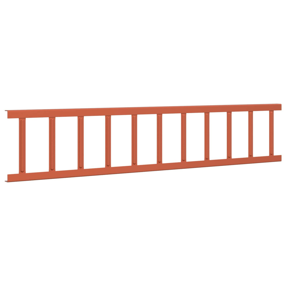 Produktbild för Taksnöskydd Röd 300 x 2,5 x 20 cm Stål
