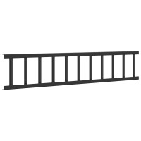 Produktbild för Taksnöskydd 1200 x 2,5 x 20 cm Stål