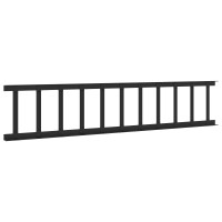 Produktbild för Taksnöskydd 1200 x 2,5 x 20 cm Stål