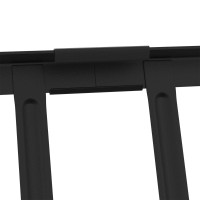 Produktbild för Taksnöskydd 1200 x 2,5 x 20 cm Stål