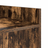 Produktbild för Tvättmaskinskabinet Rökt ek 67,5 x 62 x 97 cm Konstruerat trä