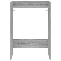 Produktbild för Tvättmaskinskabinet med lagring Grå Sonoma 67,5 x 48 x 97 cm
