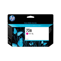 Produktbild för HP 728 - magenta - original - DesignJet - bläckpatron