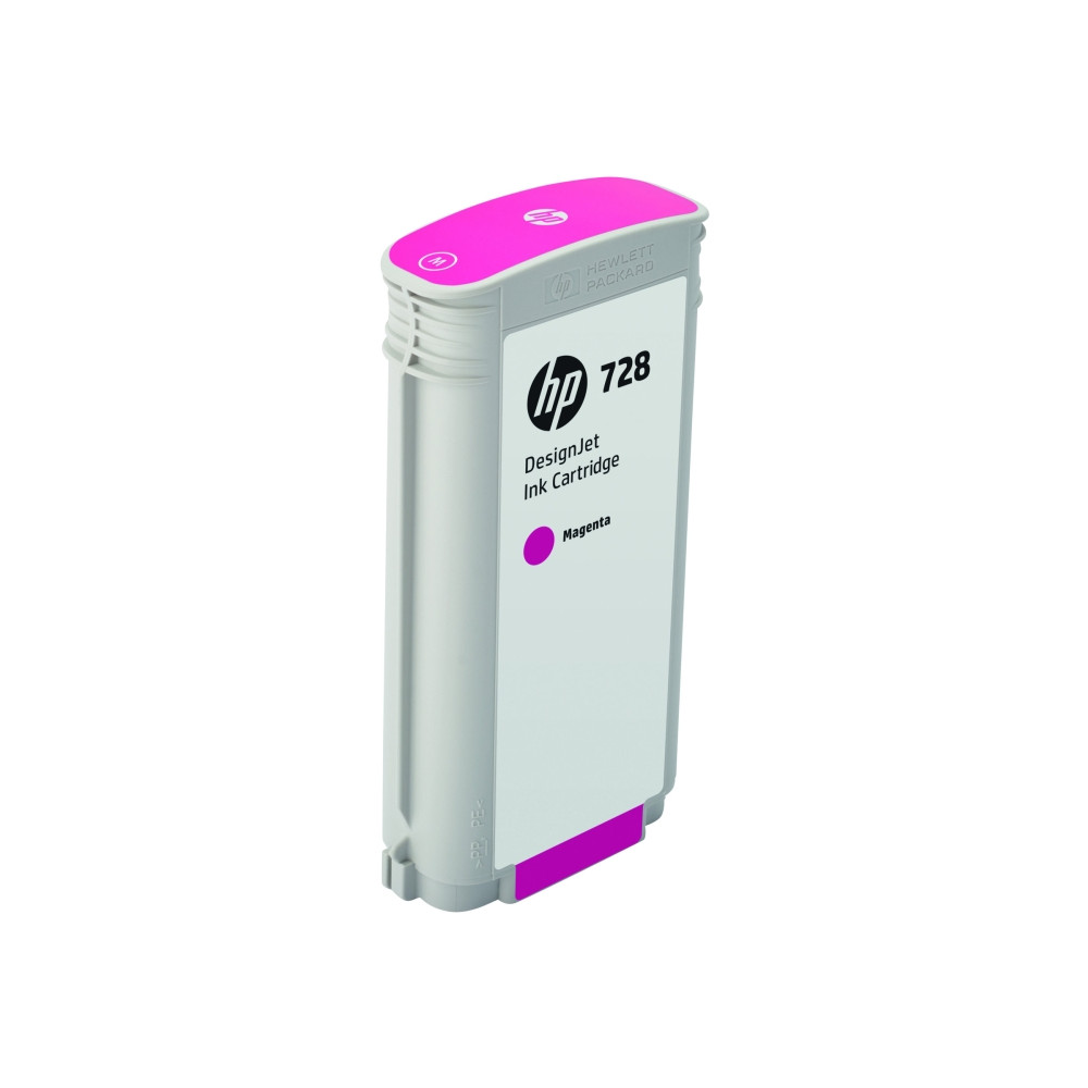 Produktbild för HP 728 - magenta - original - DesignJet - bläckpatron
