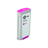 Produktbild för HP 728 - magenta - original - DesignJet - bläckpatron