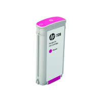 Produktbild för HP 728 - magenta - original - DesignJet - bläckpatron