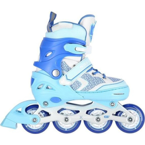 NILS eXtreme Nils Extreme NA14198 justerbara blå rullskridskor för fritid...