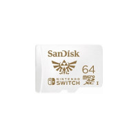 Produktbild för SanDisk Nintendo Switch - flash-minneskort - 64 GB - mikroSDXC UHS-I