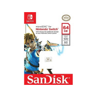 Produktbild för SanDisk Nintendo Switch - flash-minneskort - 64 GB - mikroSDXC UHS-I