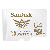 Produktbild för SanDisk Nintendo Switch - flash-minneskort - 64 GB - mikroSDXC UHS-I