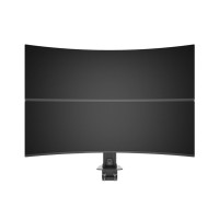 Produktbild för Multibrackets M VESA Desktopmount HD Dual monteringssats - för 2 välvda LCD-skärmar - svart