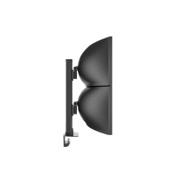 Produktbild för Multibrackets M VESA Desktopmount HD Dual monteringssats - för 2 välvda LCD-skärmar - svart