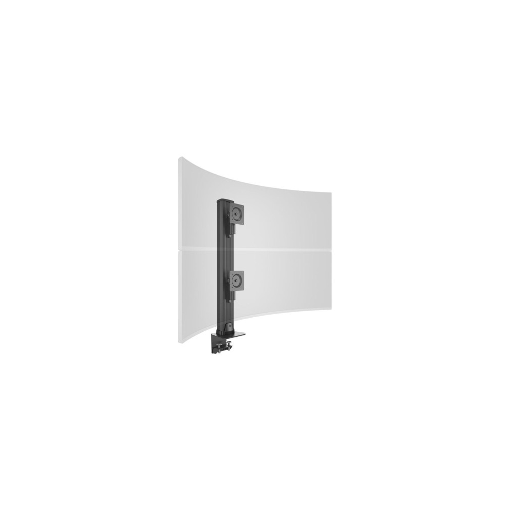 Produktbild för Multibrackets M VESA Desktopmount HD Dual monteringssats - för 2 välvda LCD-skärmar - svart