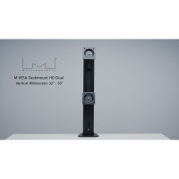 Produktbild för Multibrackets M VESA Desktopmount HD Dual monteringssats - för 2 välvda LCD-skärmar - svart
