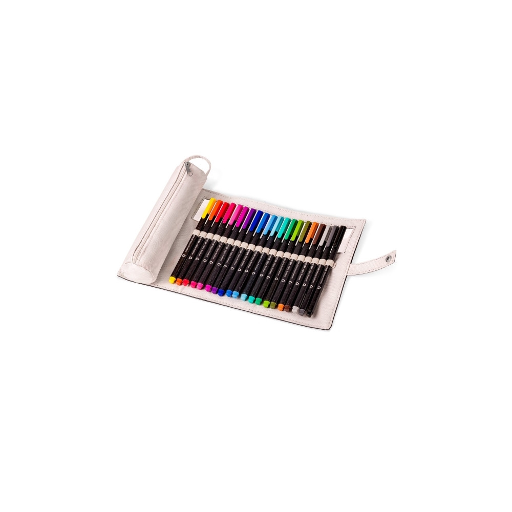 Produktbild för Fineliner STAEDTLER Triplus med pennfodral 0,3 mm, 20 st. bl...
