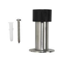 Produktbild för Home&gtit® dörrstopp för vägg eller golv Ø4,8 x 7,5 cm borst...