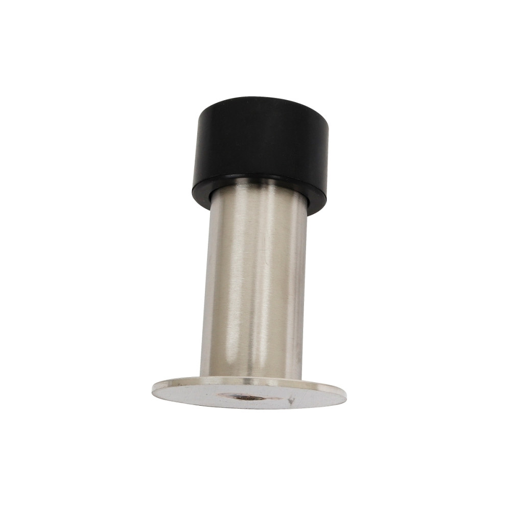 Produktbild för Home&gtit® dörrstopp för vägg eller golv Ø4,8 x 7,5 cm borst...