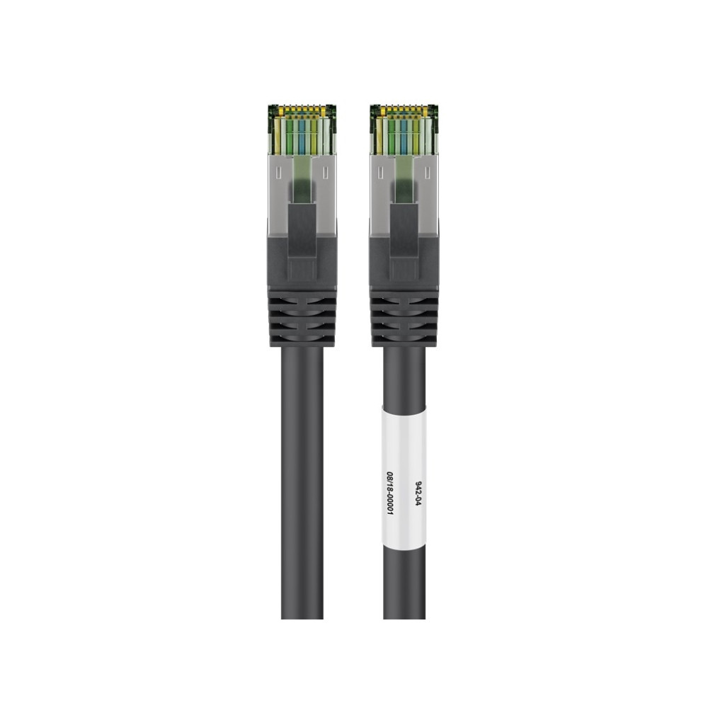 Produktbild för goobay patch-kabel - 7.5 m - svart