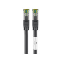 Produktbild för goobay patch-kabel - 7.5 m - svart