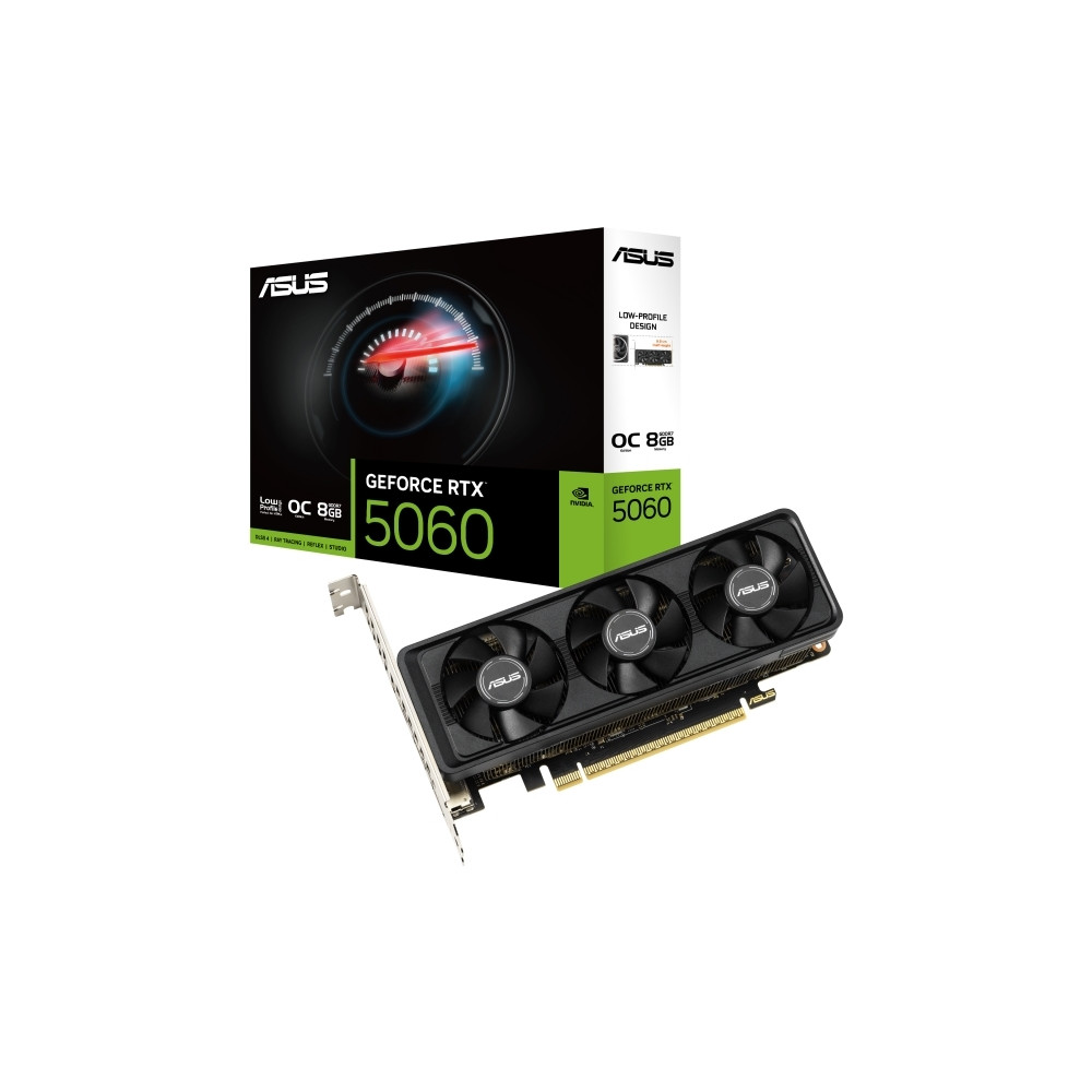 Produktbild för ASUS - OC Edition - grafikkort - GeForce RTX 5060 - 8 GB - flera färger