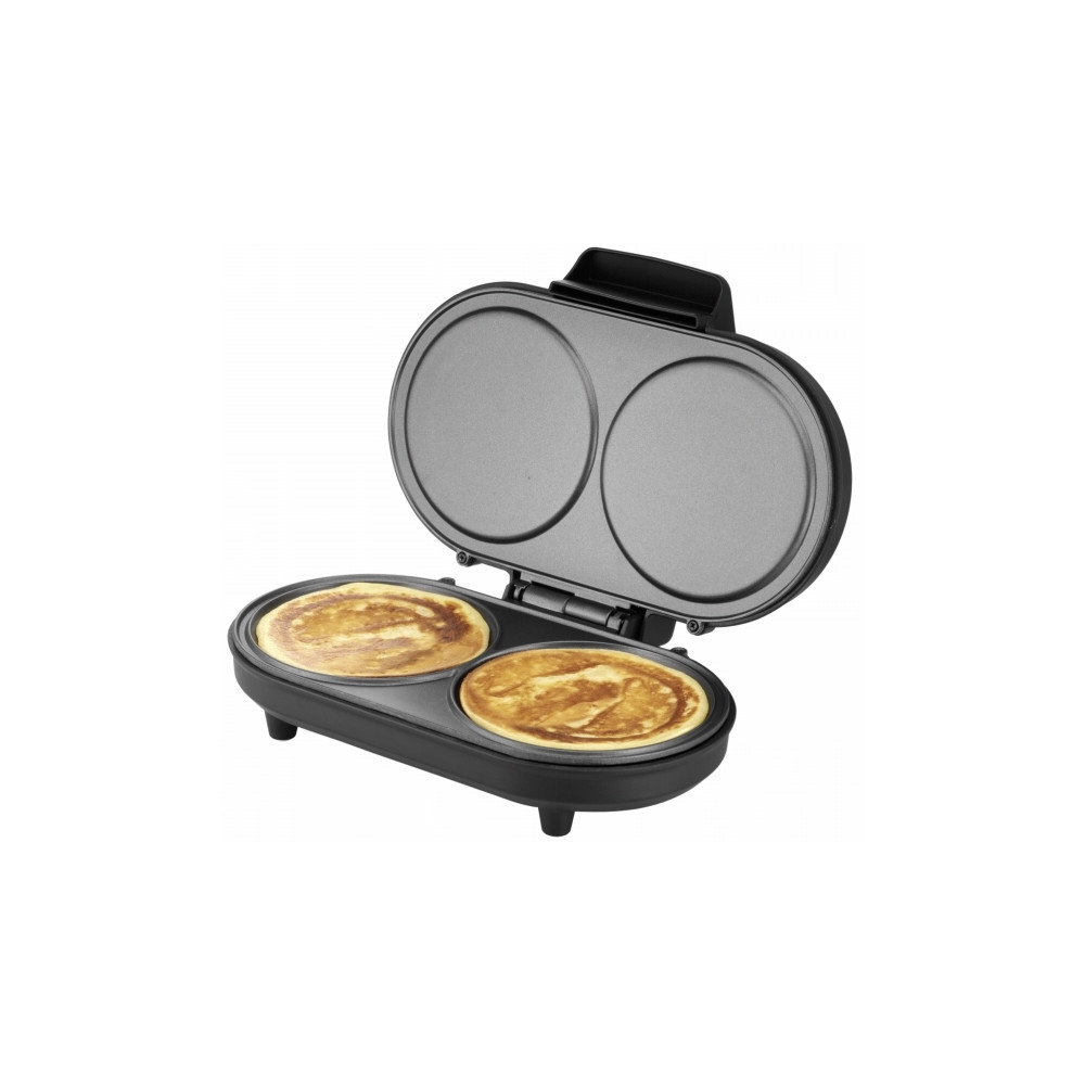 Produktbild för UNOLD 48165 American - pannkakslagg - borstat stål/svart