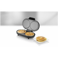 Produktbild för UNOLD 48165 American - pannkakslagg - borstat stål/svart