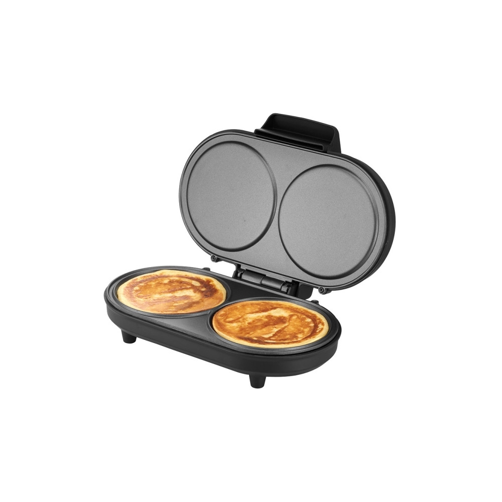 Produktbild för UNOLD 48165 American - pannkakslagg - borstat stål/svart