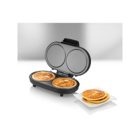 Produktbild för UNOLD 48165 American - pannkakslagg - borstat stål/svart
