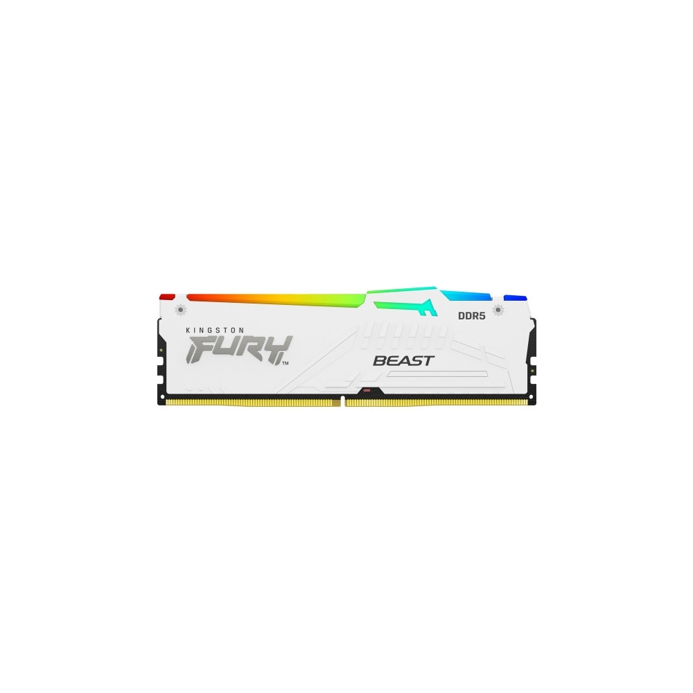 Produktbild för Kingston FURY Beast RGB - DDR5 - modul - 32 GB - DIMM 288-pin / PC5-44800 - ej buffrad