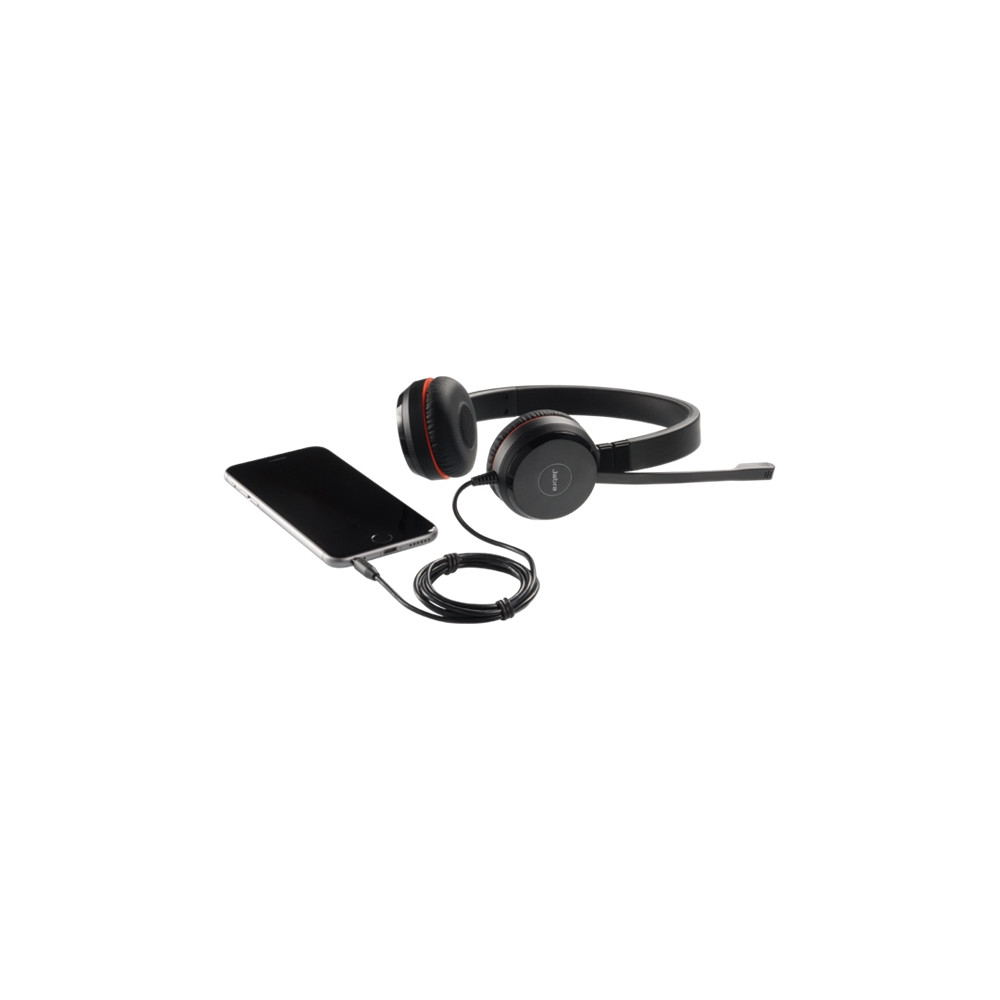 Produktbild för Jabra Evolve 30 II UC stereo - headset - 3,5 mm kontakt