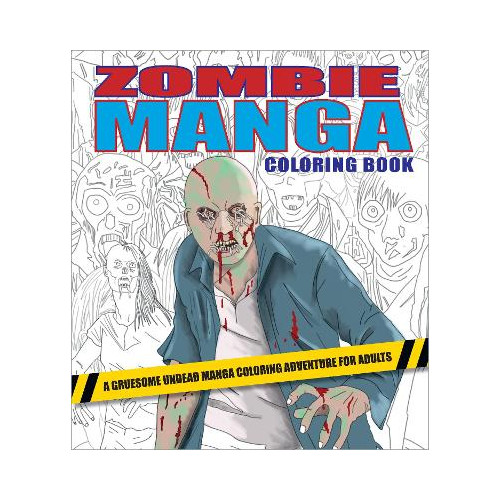 Quarto Publishing Group UK Zombie Manga Coloring Book: A Gruesome Undead Manga Coloring Adventure for Adults (häftad, eng)