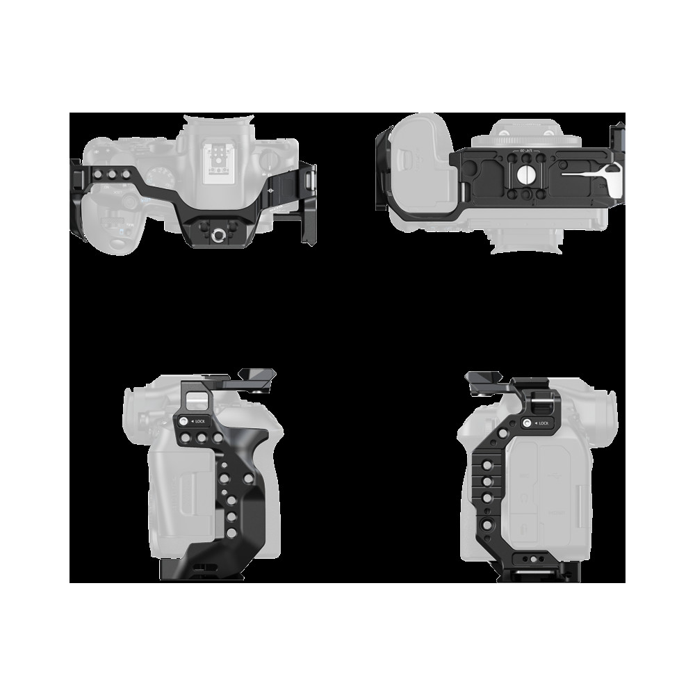 Produktbild för SmallRig 5954 HawkLock Quick Release Cage for Canon EOS R6 Mark III / R6 Mark II