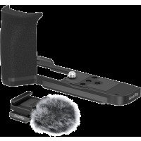 Produktbild för SmallRig 5808 L-Shaped Mount Plate with Handle for Canon PowerShot V1 (Black)