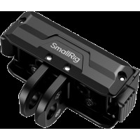 Produktbild för SmallRig 5890 Bidirectional QR Folding Adapter Mount with 2-Prong Mount and 1/4"-20 Threaded hole