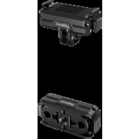 Produktbild för SmallRig 5890 Bidirectional QR Folding Adapter Mount with 2-Prong Mount and 1/4"-20 Threaded hole