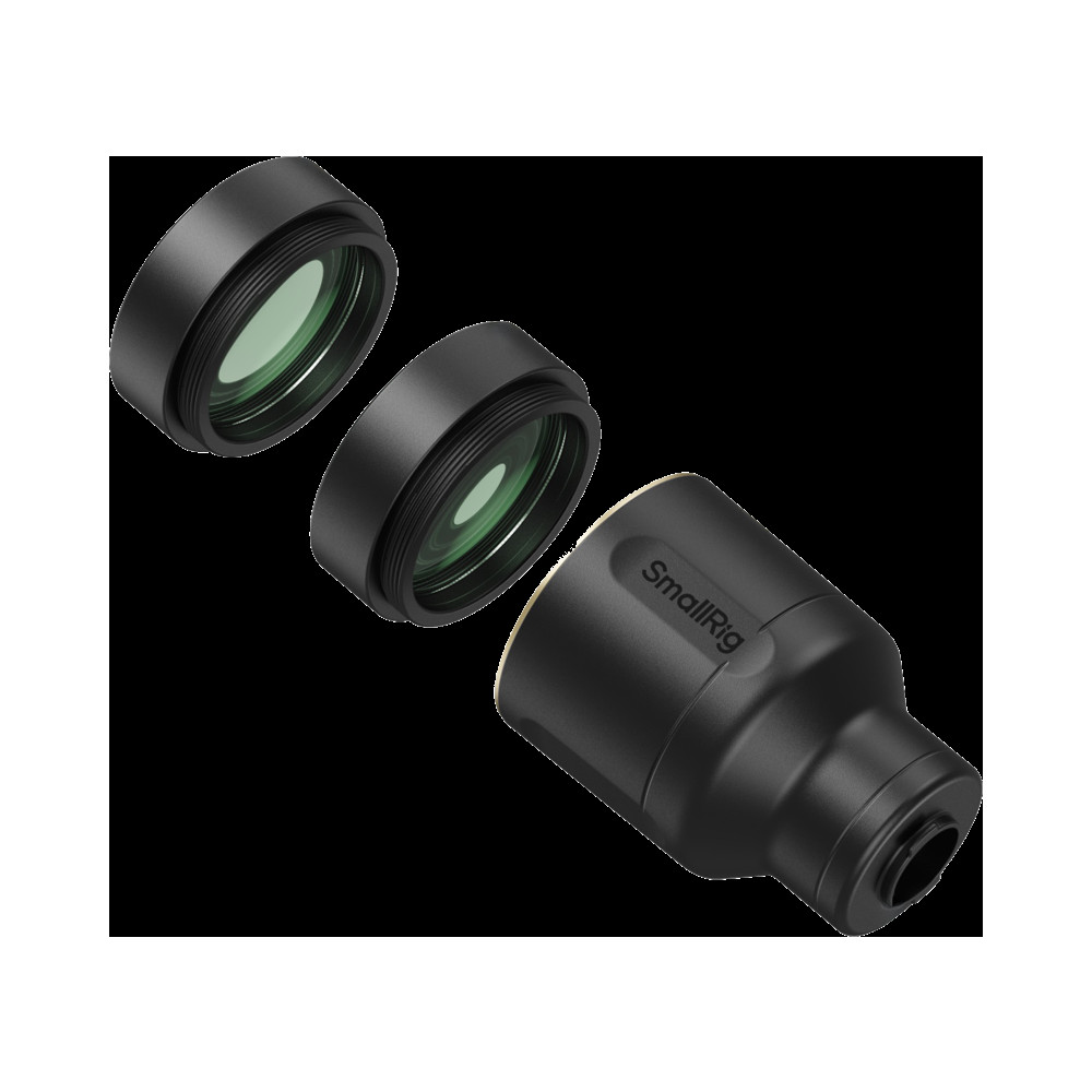 Produktbild för SmallRig 5334 2× Magnification Telephoto & Macro Lens Kit for Phones (T-Mount)